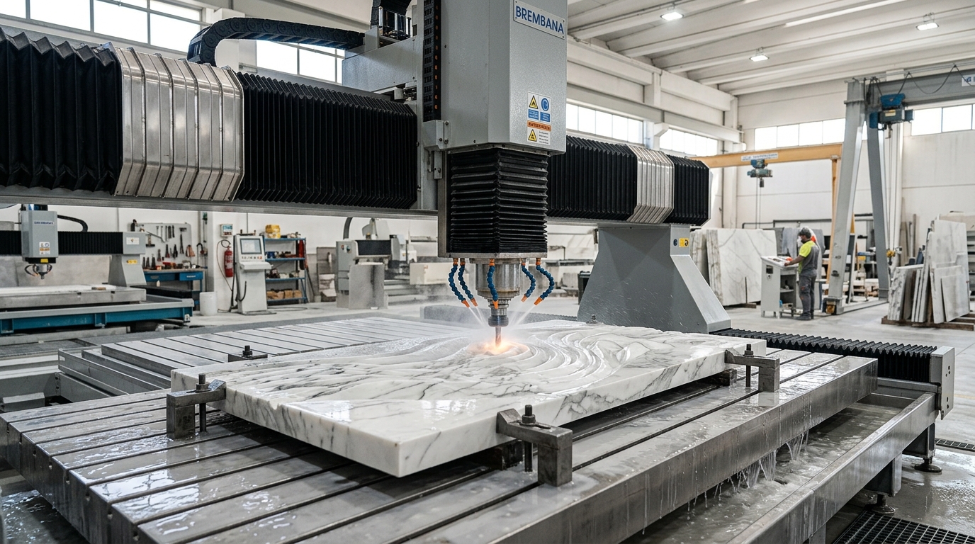 CNC Stone and 3D Wood Carving Machining